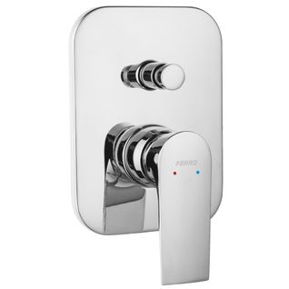 Robinet Mitigeur De Douche Encastré 2 Sorties Algeo Square