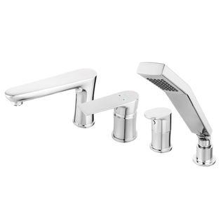 Mitigeur Bain / Douche Encastré 4 Trous Algeo Square Chromé