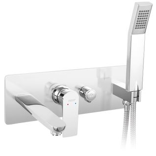 Robinet Mitigeur Encastrable Bain + Douchette Algeo Square