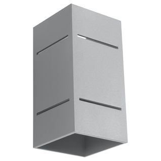 Applique Aluminium Gris G9 1 Blocco