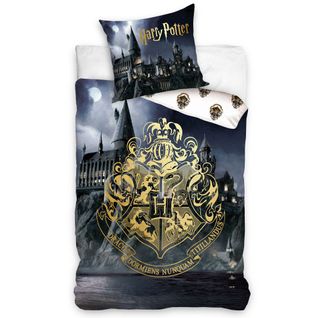 Parure De Lit Harry Potter - Dark 100% Coton 140x200 Cm