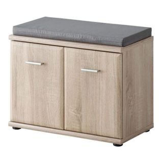 Meuble De Rangement Avec Coussin "armario" 60cm Chêne