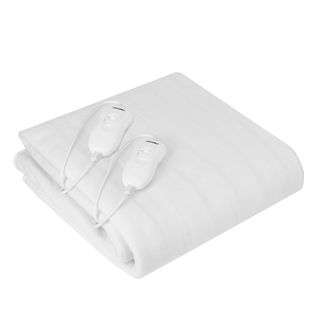Couverture Chauffante Ms 7420 120 W Blanc Polyester