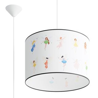 Suspension Pvc Multicolore E27 1 Fée 40