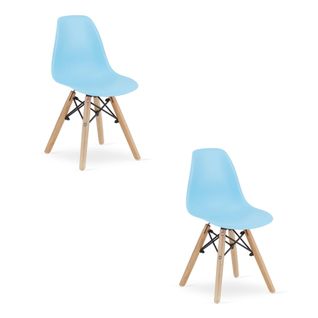 Chaise Zubi - Bleu X 2 41x36x33