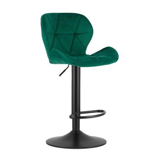 Hoker West - Velours Vert/base Noire 49x35x47