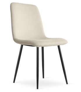 Chaise Rift - Beige / Pieds Noirs X 1 61x41x52