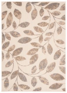 Tapis Extérieur Intérieur Beige Marron Gris 160x220 cm