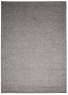 Tapis Séjour Bureau Gris Unicolore Fin Tufté Feutre 120 X 170 Cm