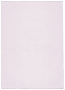 Tapis Shaggy Antidérapant Lavable Rose Uni Salon Moelleux 160x220