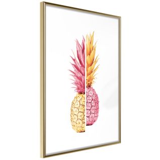 Affiche Murale Encadrée "separation" 21 X 30 Cm Doré