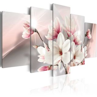 Tableau Fleurs Magnolia In Bloom 100x50 Cm