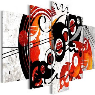 Tableau Music Creations (5 Parts) Wide 200x100 Cm