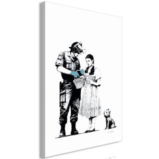 Tableau Dorothy And Policeman 1 Pièce Vertical 40x60 Cm
