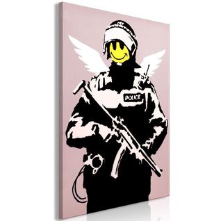 Tableau Policeman 1 Pièce Vertical 40x60 Cm