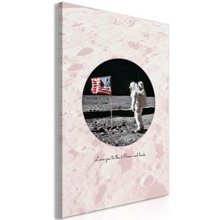 Tableau Love You To The Moon And Back (1 Part) Vertical 40x60 Cm
