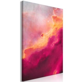 Tableau Pink Nebula (1 Part) Vertical 40x60 Cm