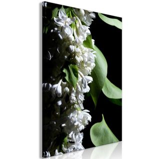 Tableau Fleurs Lilacs Detail (1 Part) Vertical 40x60 Cm