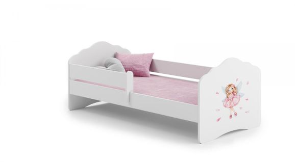 Lit Enfant Fala Bar 160x80 Fée Avec Matelas