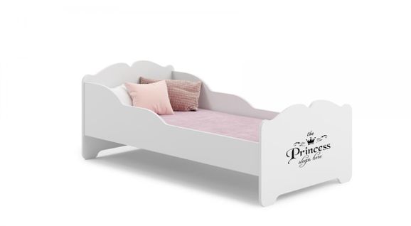 Lit Enfant Anna 140x70 Princess Avec Matelas