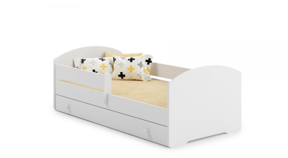 Lit Enfant Luk Bar + Gigogne  140x70 Avec Matelas