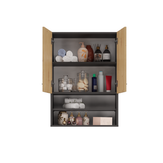 Armoire De Salle De Bain Pour Machine à Laver, 30 X 64 X 90 Cm, Anthracite, Chêne Artisan