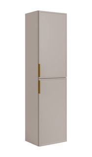 Meuble De Salle De Bain, Cachemire, Poignée Dorée, 35 X 136 X 27 Cm