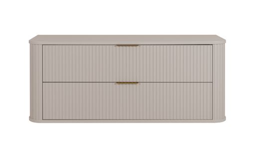 Meuble De Salle De Bain, Cachemire, Poignée Dorée, 41,5 X 120 X 51,7 Cm