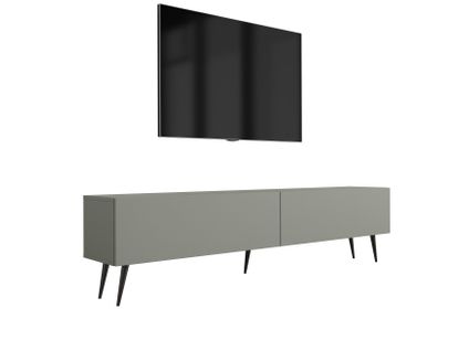 Meuble TV, Aloès, 170 X 52 X 32 Cm, Pieds Noires