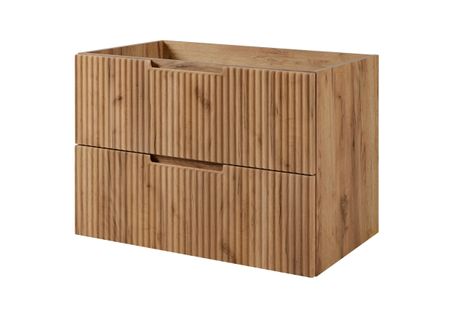 Meuble De Salle De Bain, Chêne Craft, 80 X 57 X 46 Cm