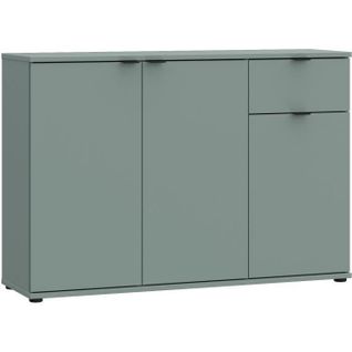 Buffet - Ganymede - 3 Portes - 1 Tiroir - Sauge - 119,8 X 34,1 X 82,3 Cm