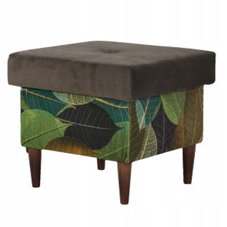 Pouf-repose-pieds Ari Avec Coffre De Rangement - Collection (plusieurs Modèles)