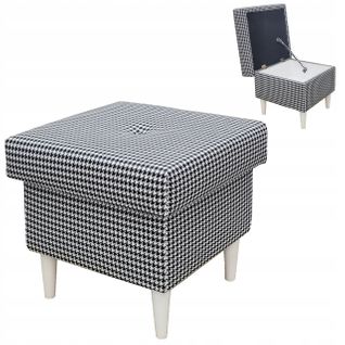 Pouf Ou Repose-pieds Ari Avec Coffre De Rangement — Collection Différents Modèles