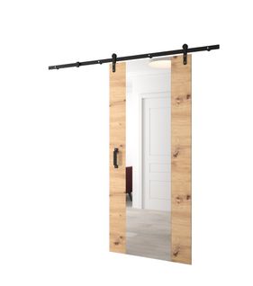 Portes Coulissantes Loftiko Ii 90x204 (chêne Artisan)
