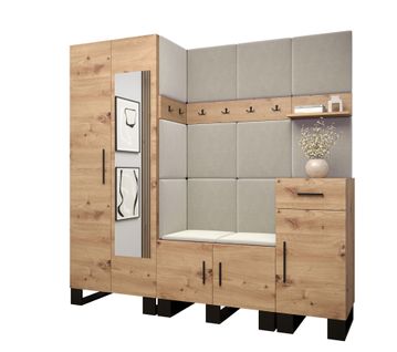 Ensemble De Garde-robe Artin 13 196/200/46 (chêne Artisanal/manila 02)