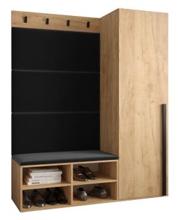 Ensemble De Garde-robe Miro 6 184/134/42 (chêne Artisanal/manila 18)