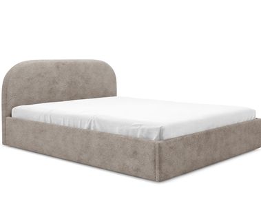 Lit Coffre Moon 140x200 Cm - Beige