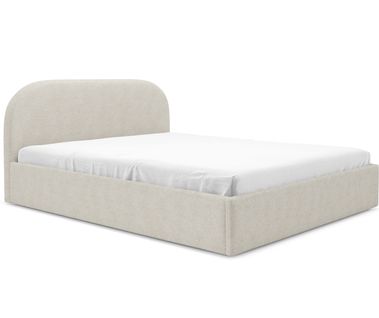 Lit Coffre Moon 120x200 Cm - Crème