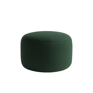 Pouf Rond Moon Ø40x40 Cm - Vert