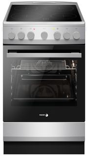 Cuisinière Vitrocéramique Fagor Facv203s 4 Foyers Silver