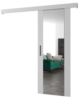 Portes Coulissantes Salwador Ii 80x204 Cm (blanc / Blanc / Noir)