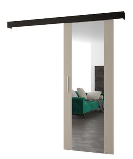 Portes Coulissantes Salwador Ii 90x204 Cm (cachemire / Noir / Argent)
