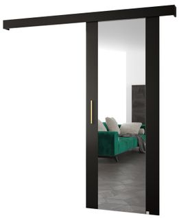 Portes Coulissantes Salwador Ii 90x204 Cm (noir / Noir / Or)
