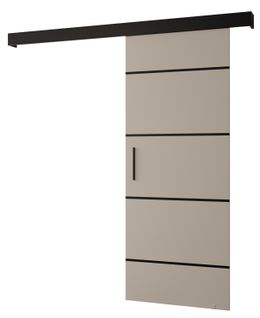 Portes Coulissantes Salwador Iv 90x204 Cm (cachemire / Noir / Noir)