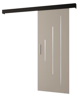 Portes Coulissantes Salwador Y 70x204 Cm (cachemire / Noir / Argent)