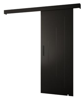 Portes Coulissantes Salwador Y 90x204 Cm (noir / Noir / Noir)