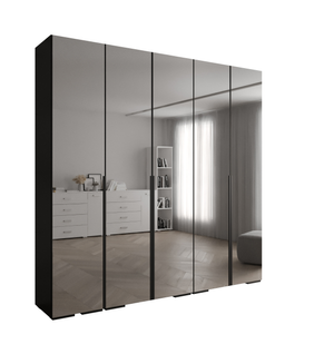 Armoire Miroir Inova 1 250/47/236,7 5 Portes (noir)