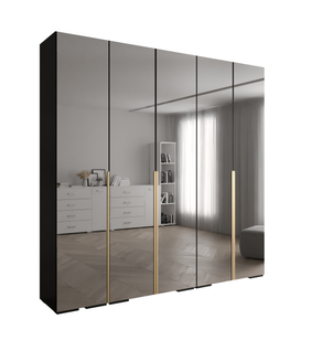Armoire Miroir Inova 1 250/47/236,7 5 Portes (noir)