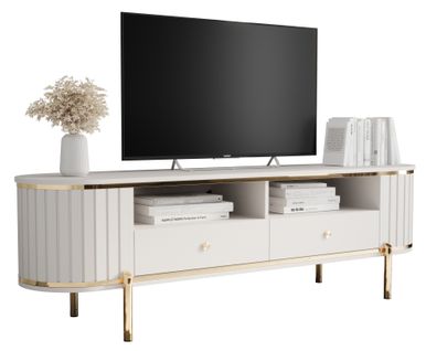 Meuble TV New York 50,5/181/40 (blanc)