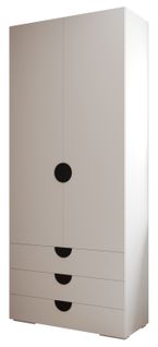 Armoire Inova 4 100/47/236,7 2 Portes (blanc)